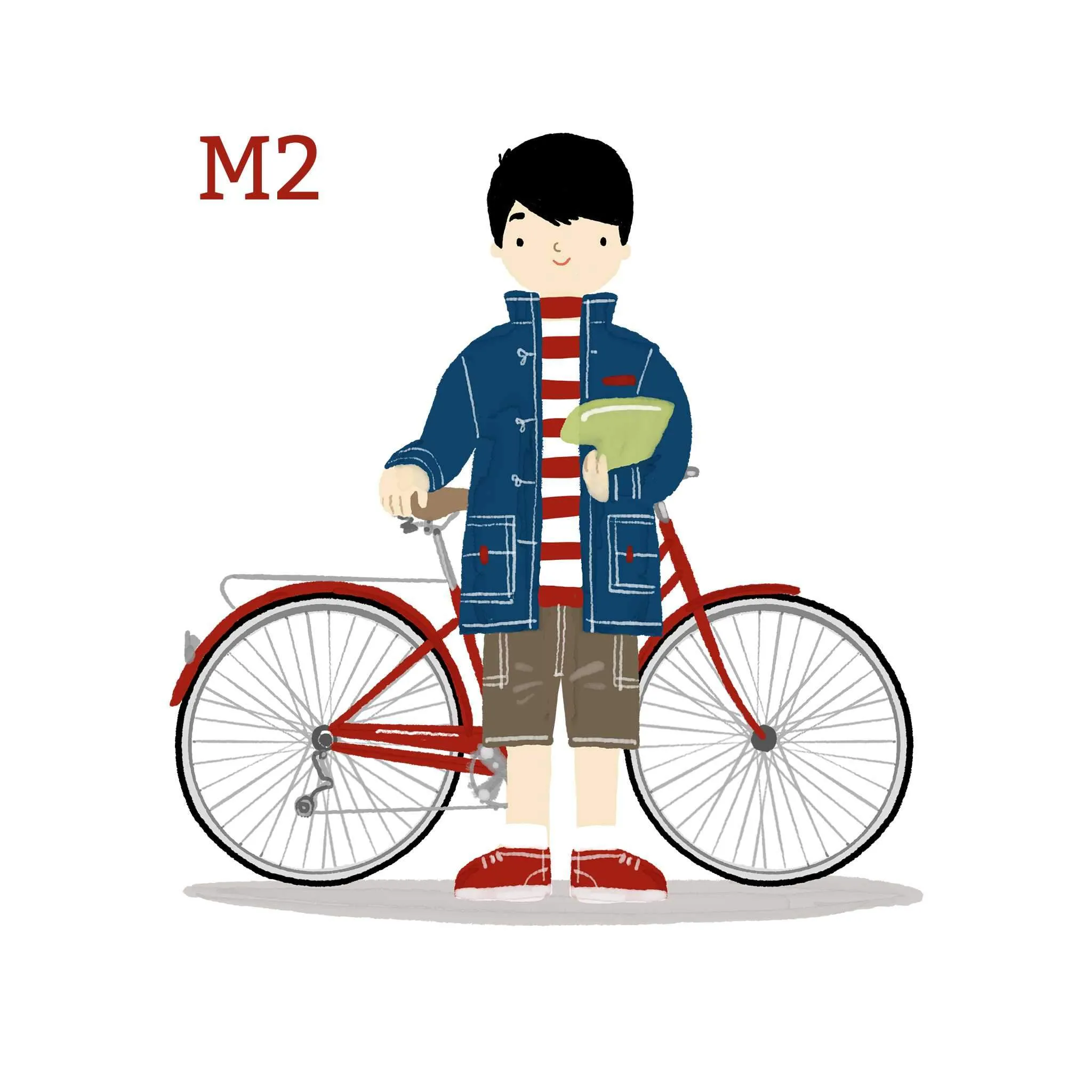 2025 Characters Personalized Desk Calendar