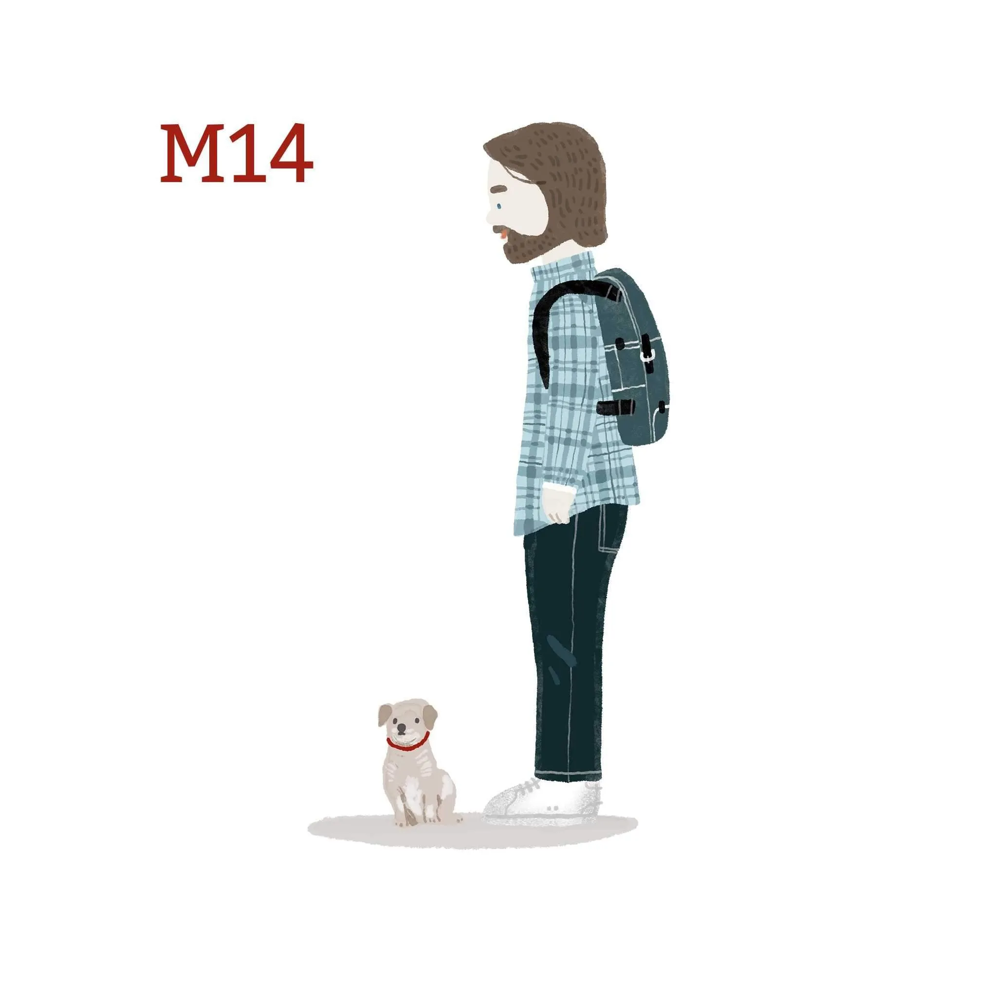 2025 Characters Personalized Desk Calendar