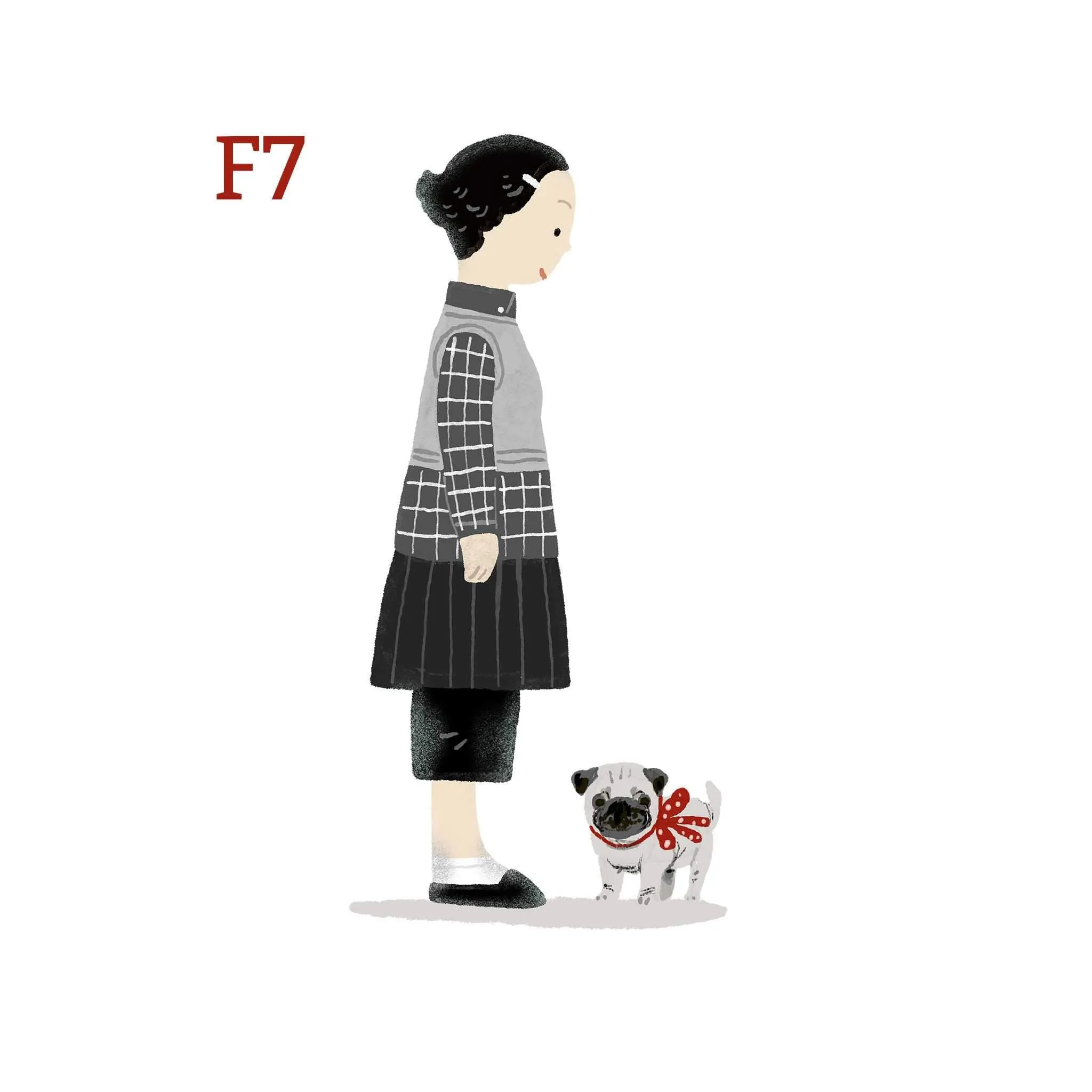 2025 Characters Personalized Desk Calendar