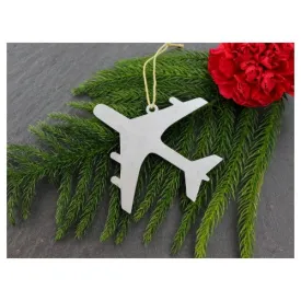 Airplane: Christmas Ornament - Iron Maid Art