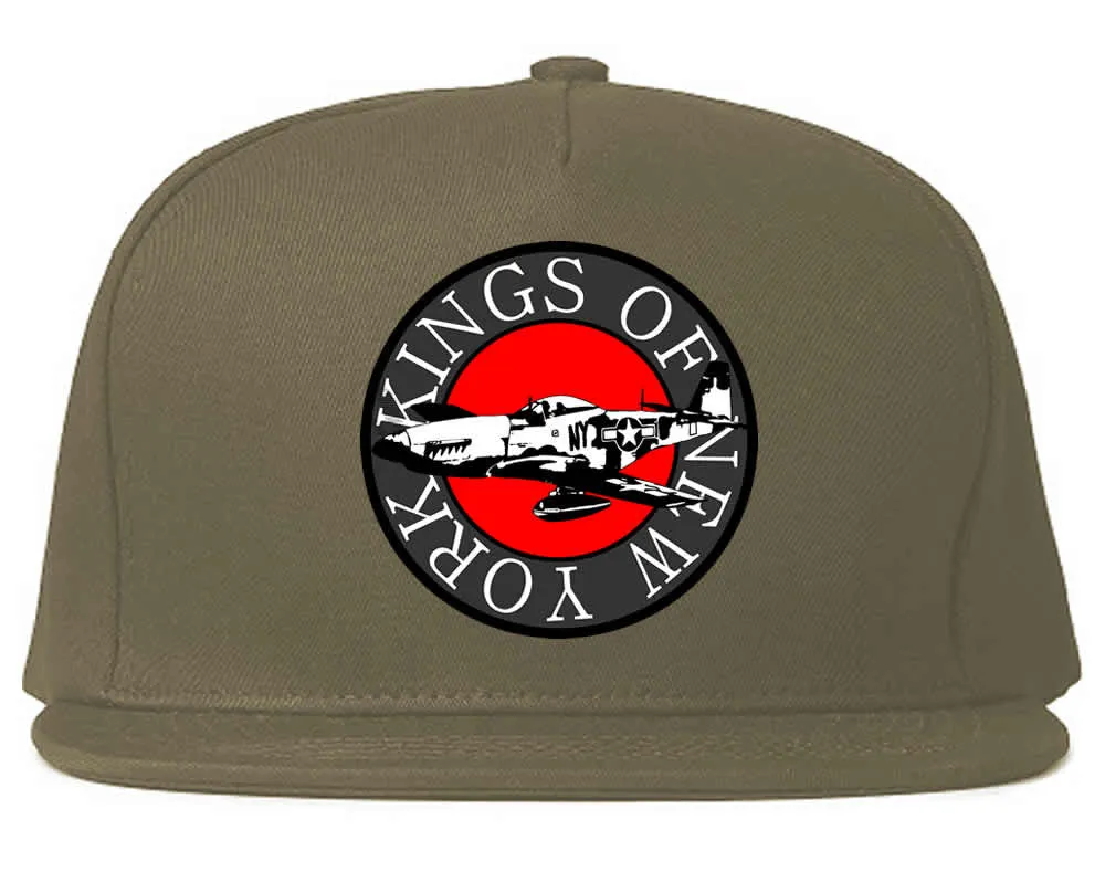 Airplane World War Snapback Hat Cap