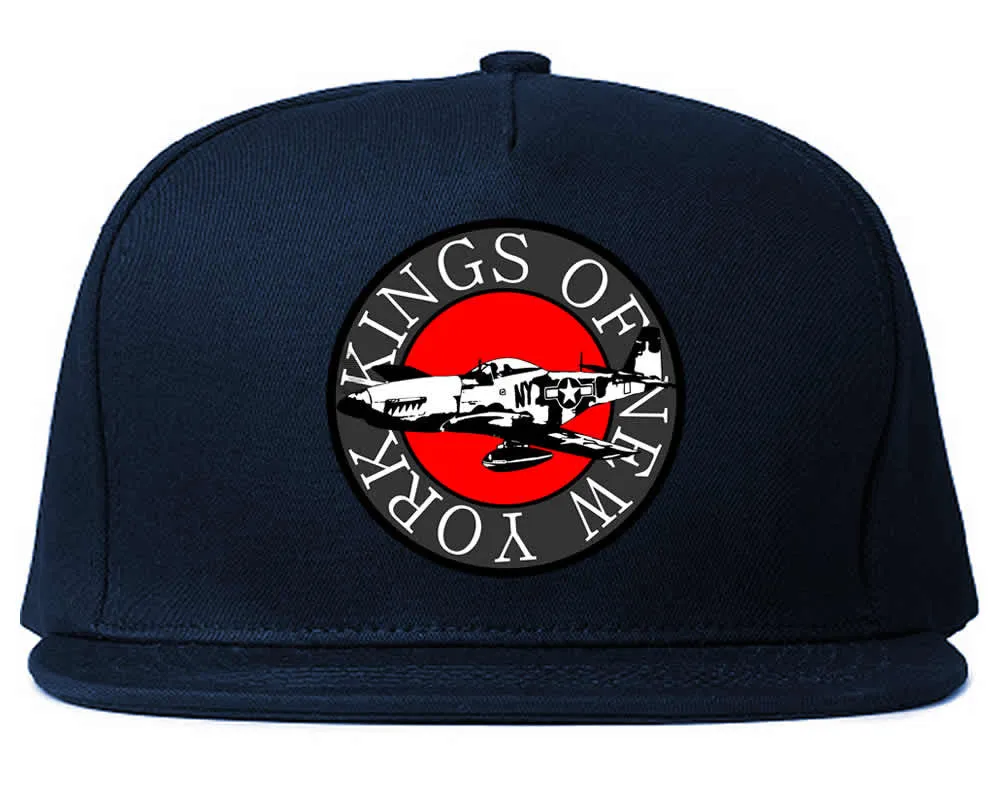 Airplane World War Snapback Hat Cap