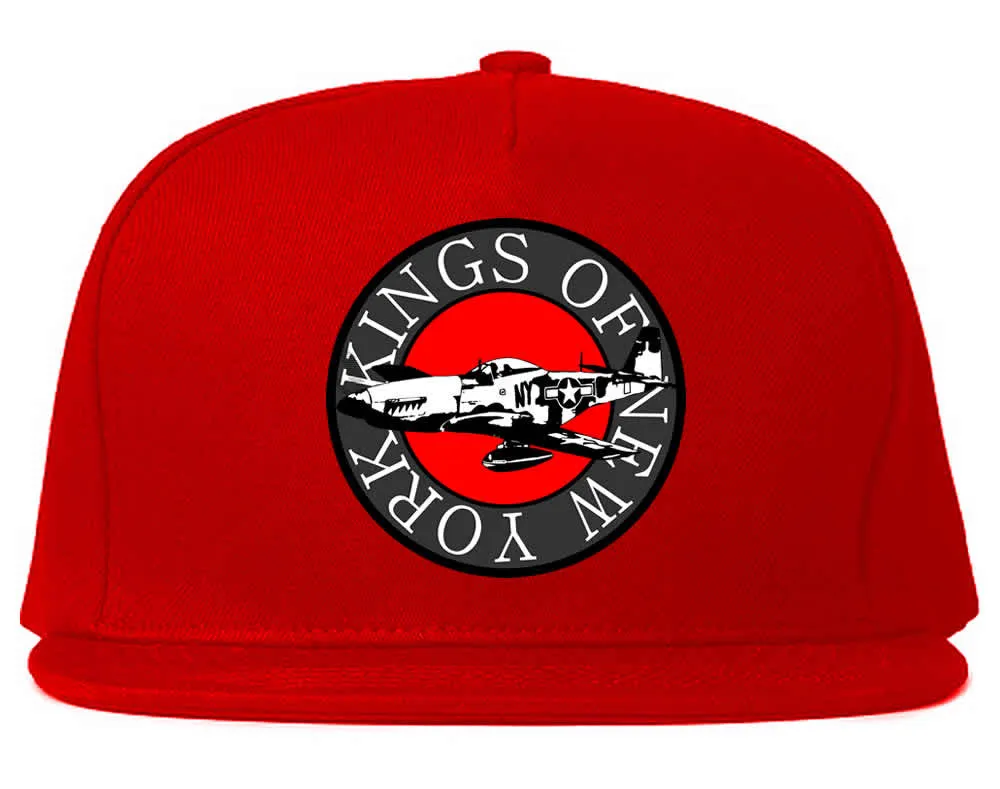 Airplane World War Snapback Hat Cap