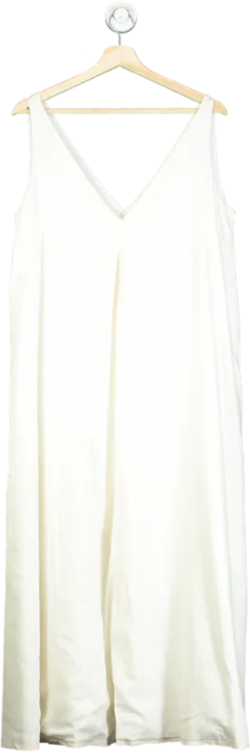 Anthology White Sleeveless Dress UK 12