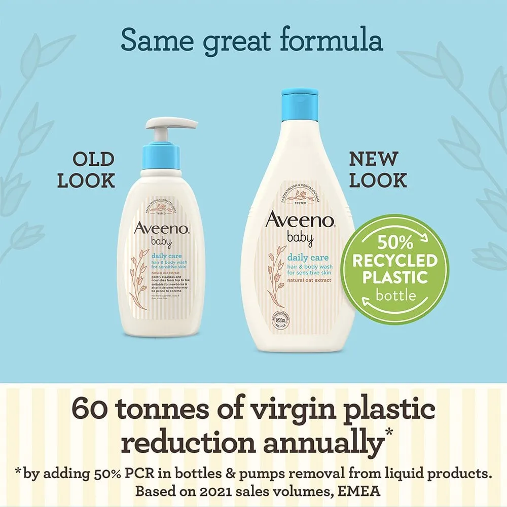 Aveeno Baby Daily Care Hair & Body Wash 400ml