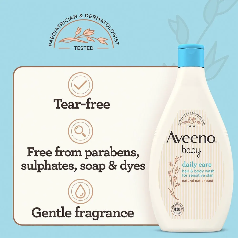 Aveeno Baby Daily Care Hair & Body Wash 400ml