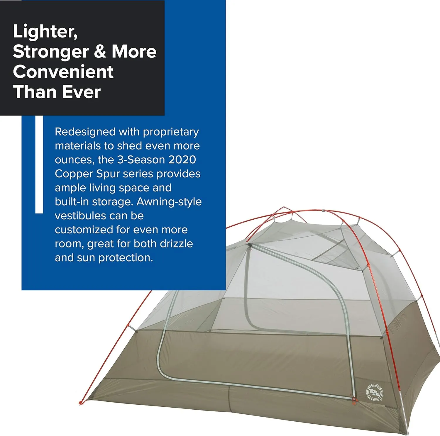 Big Agnes Copper Spur HV UL - Ultralight Backpacking Tent