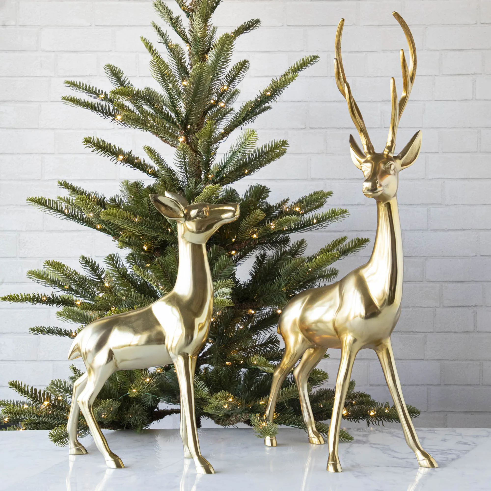 Brass Deer