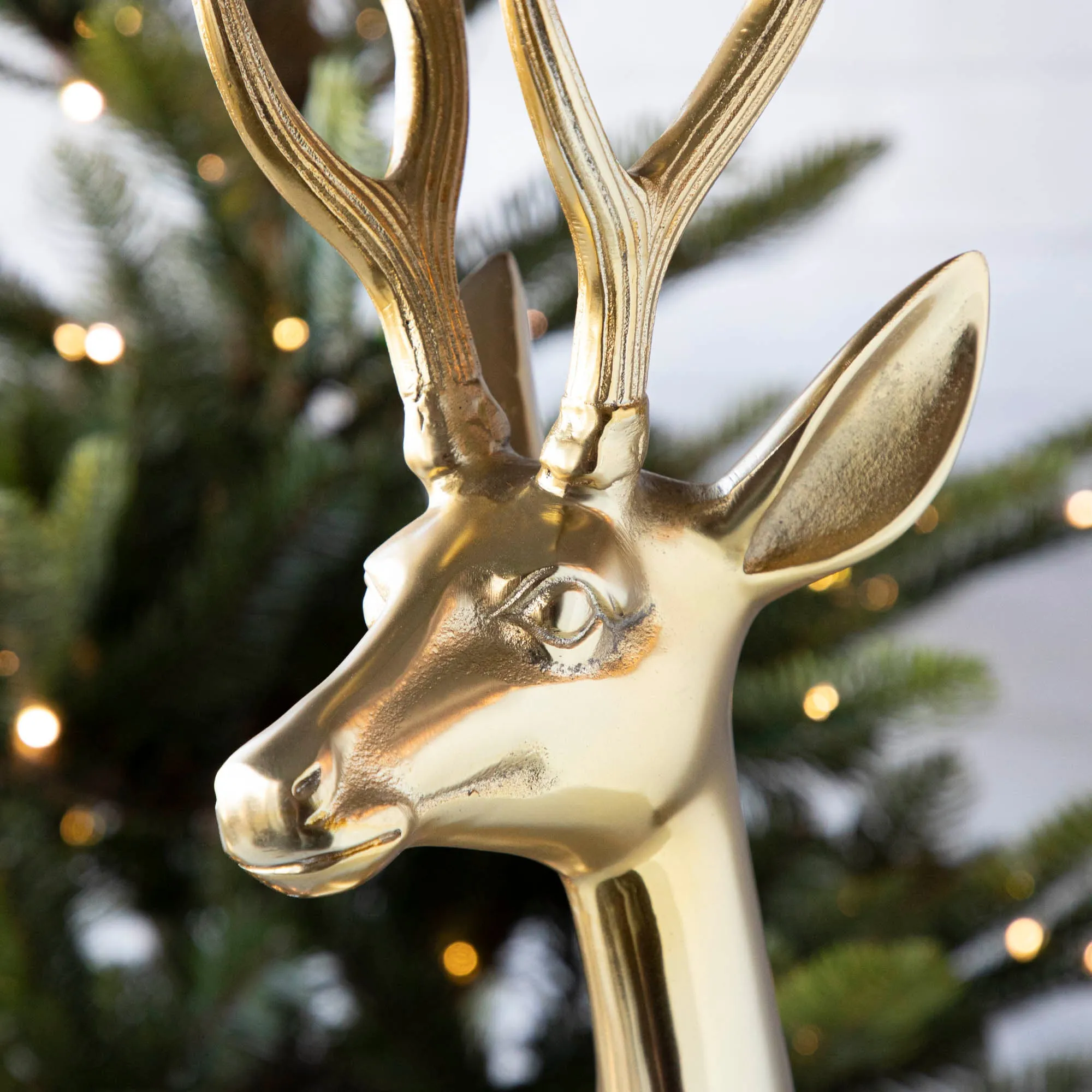 Brass Deer