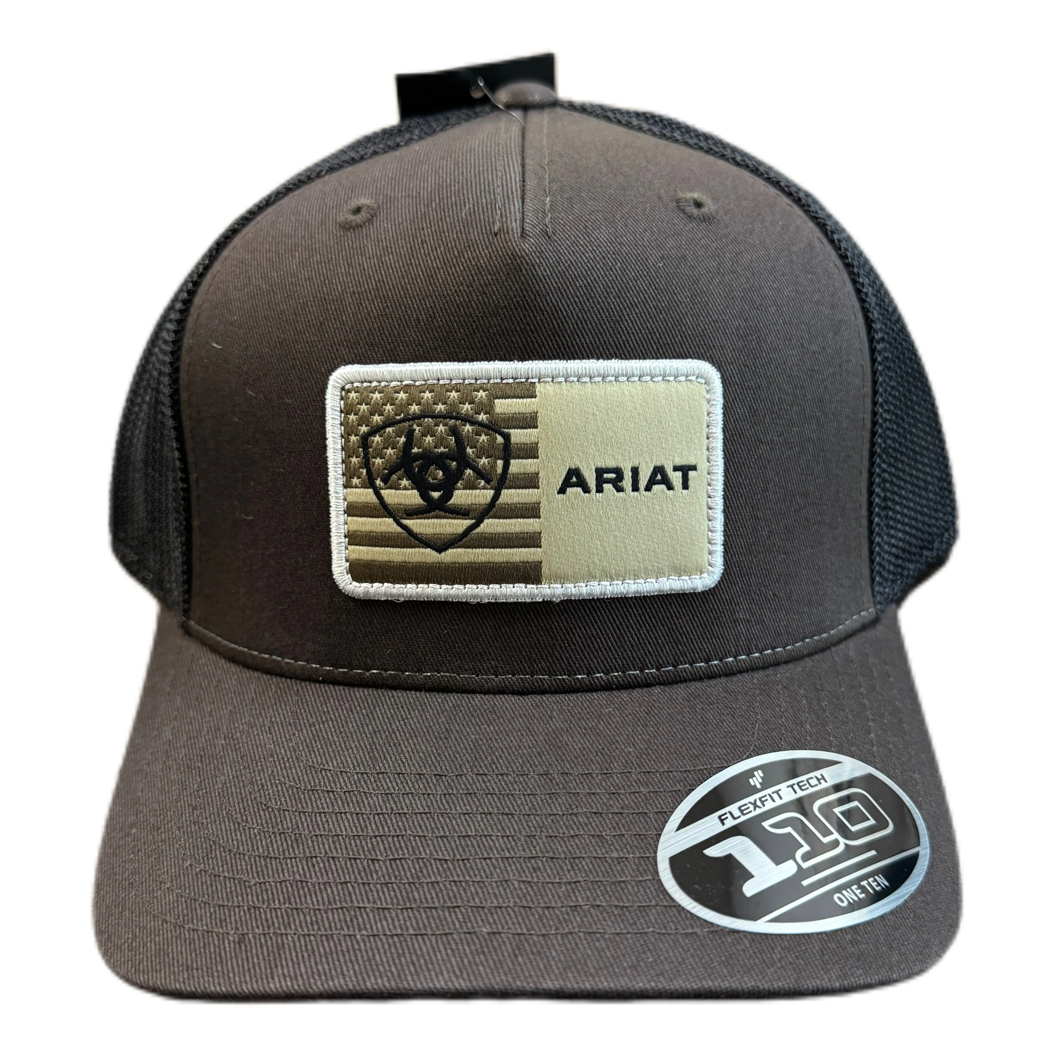 Brown Flag Patch