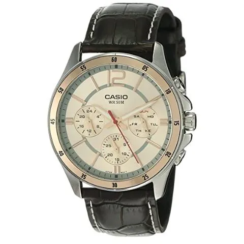 CASIO Analog Watch #MTP-1374L-9AVDF