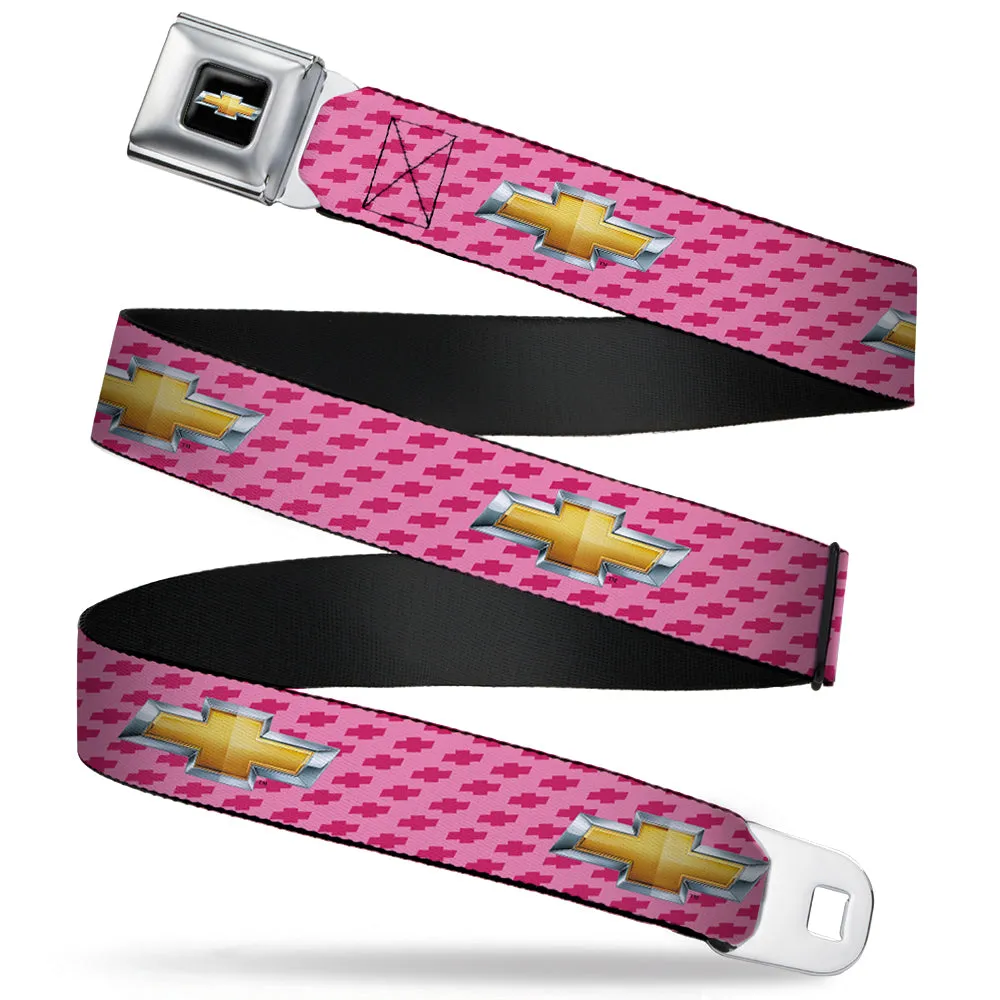 Chevrolet Bowtie Pink Seatbelt Belt
