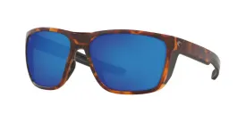 Costa Del Mar Mens Ferg Matte Tortoise Frames - Blue Mirror Glass Lens - Polarized Sunglasses