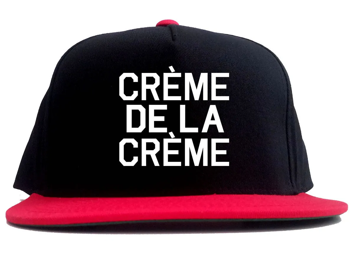 Creme De La Creme 2 Tone Snapback Hat