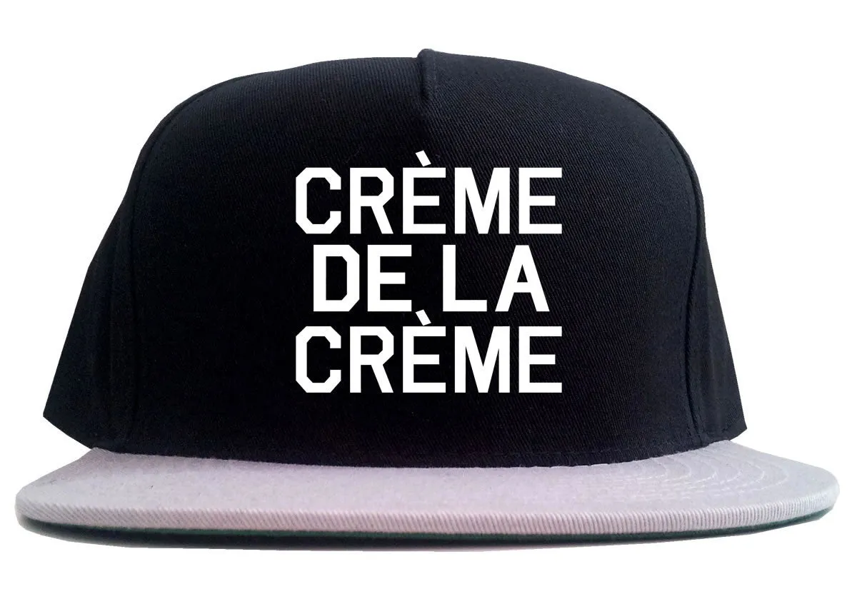 Creme De La Creme 2 Tone Snapback Hat