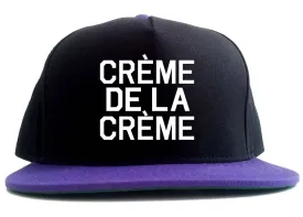 Creme De La Creme 2 Tone Snapback Hat
