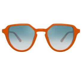Dries Van Noten Men's Oval Blue Sunglasses DVN184C4SUN