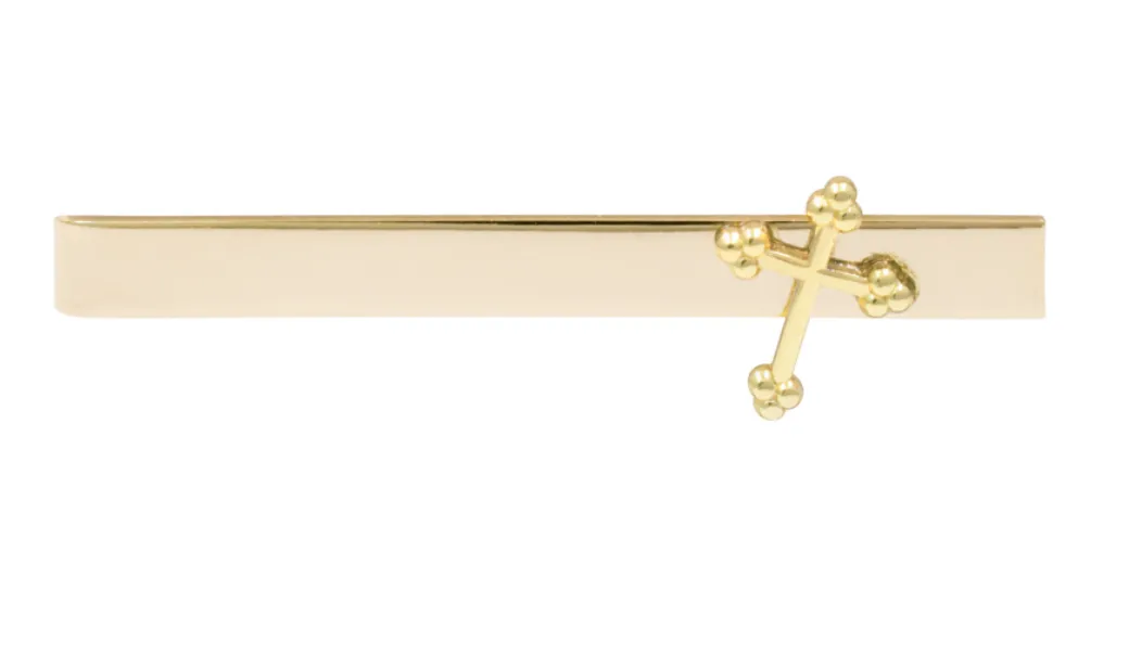 Etched Tie Bar Clips
