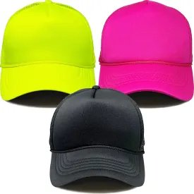 Funky Junque Women's Men's Foam Blank Hat Baseball Trucker Cap