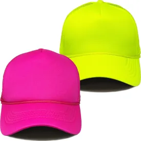 Funky Junque Women's Men's Foam Blank Hat Baseball Trucker Cap