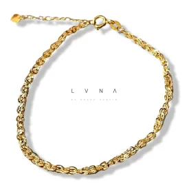 #GOLD2024 | 18K Golden Feather Bracelet