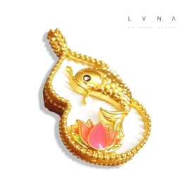 #GOLD2024 | 18K Golden Fish Pendant