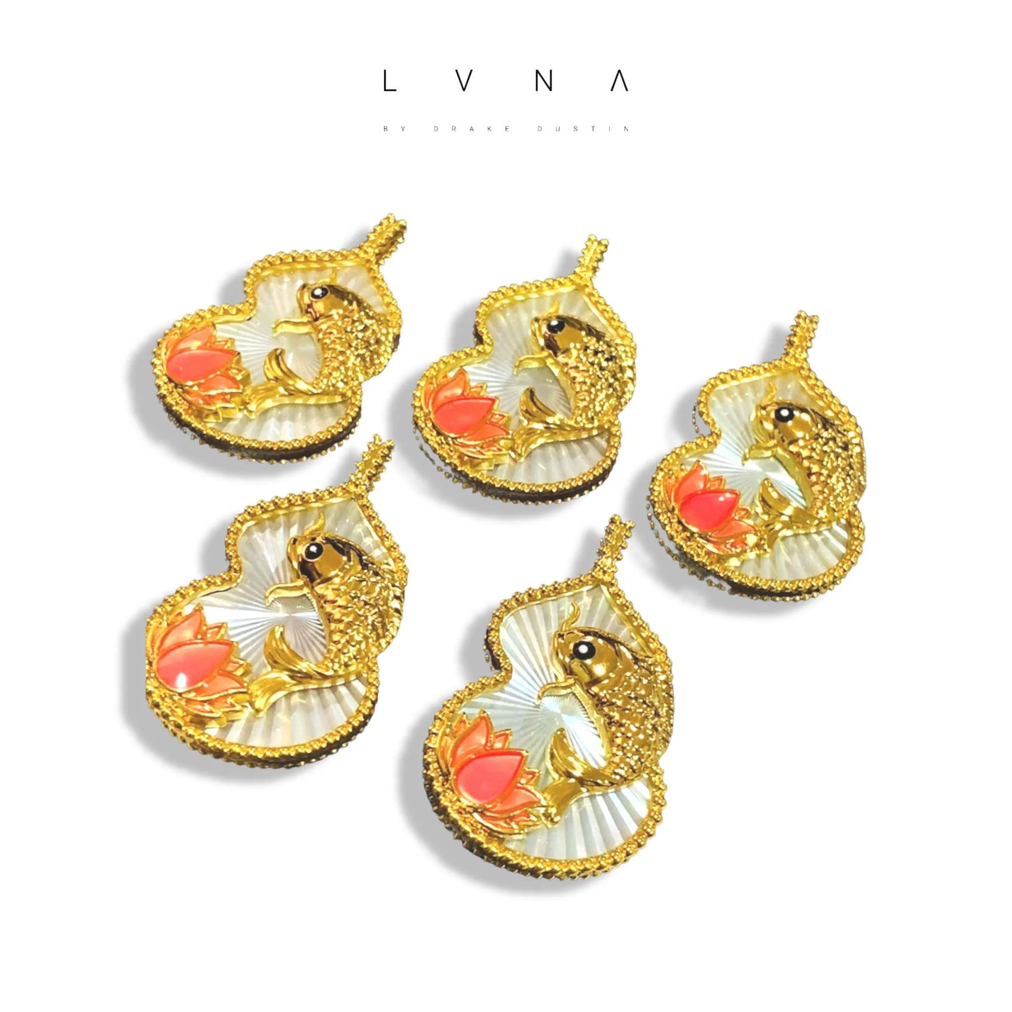 #GOLD2024 | 18K Golden Fish Pendant