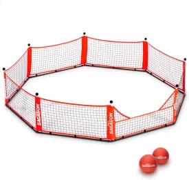 GoSports Gaga Ball Pit  10 ft, 15 ft or 20 ft Portable Indoor/Outdoor Gagagon Pit for School, Camp or Home Use