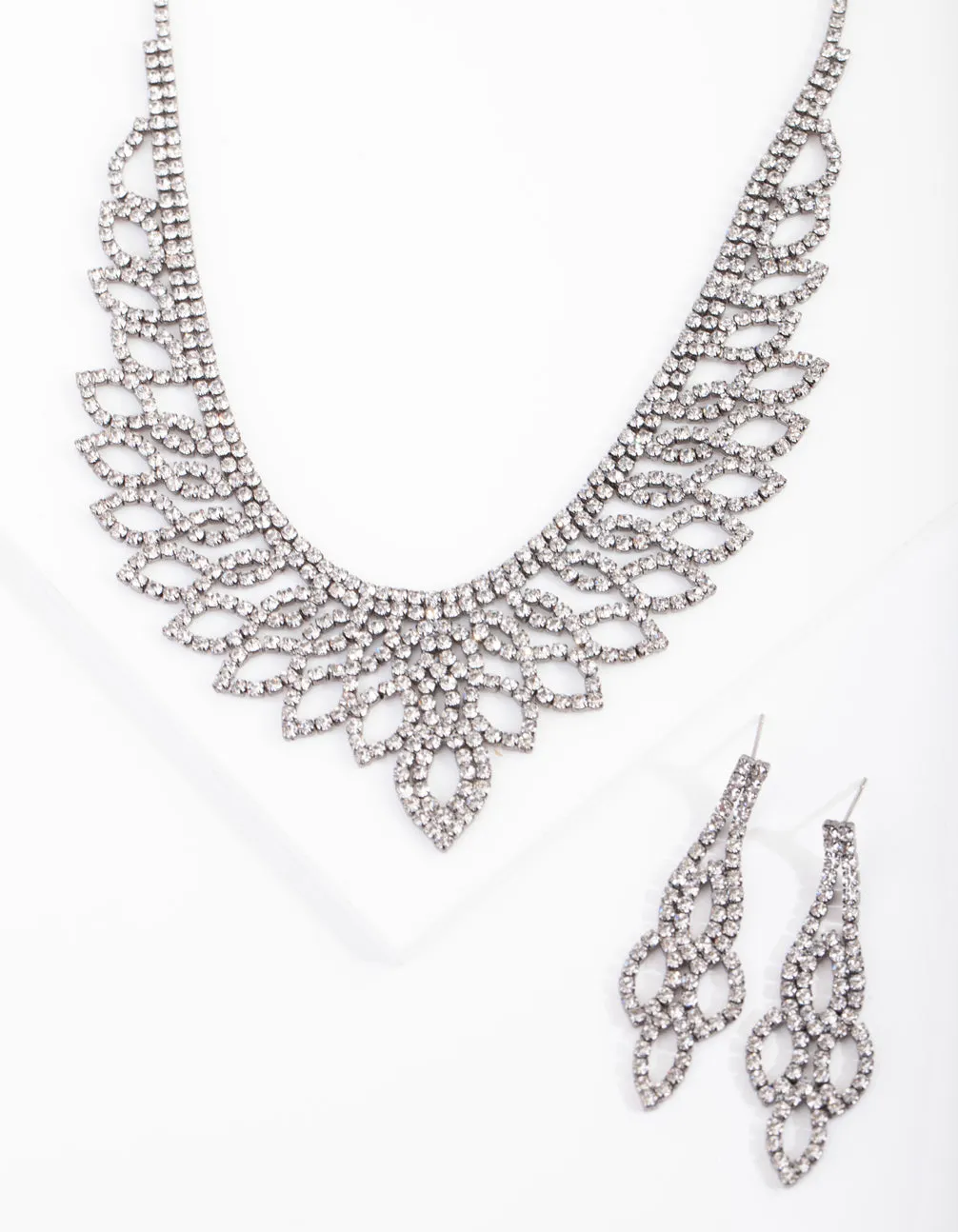 Gunmetal Decorative Cupchain Set