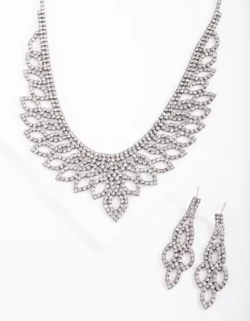 Gunmetal Decorative Cupchain Set