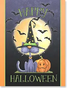 Happy Halloween 8 notecards and envelopes