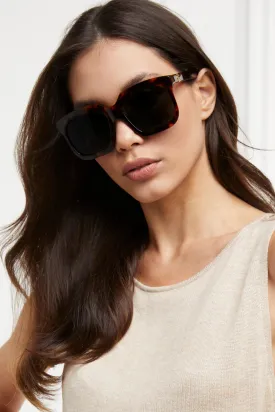 Holland Cooper City Sunglasses in Tortoiseshell