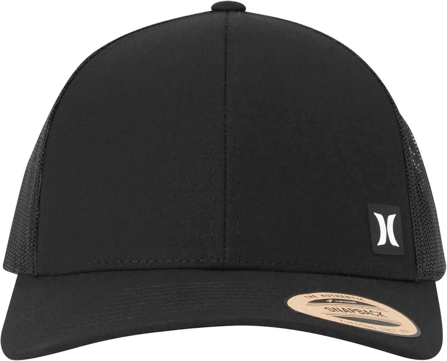 Hurley Men's Trucker Hat - Atlantic Snap Back Comfortable Curved Bill with Adjustable Snap Closure - Trucker Hats for Men