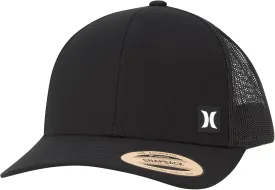 Hurley Men's Trucker Hat - Atlantic Snap Back Comfortable Curved Bill with Adjustable Snap Closure - Trucker Hats for Men