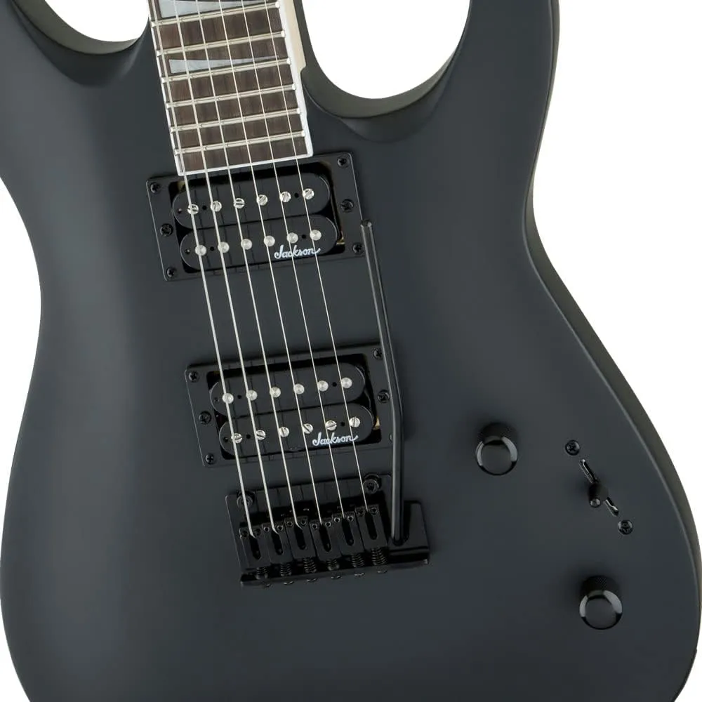 Jackson Dinky JS22 DKA Arch Top Natural Electric Guitar (Satin Black)