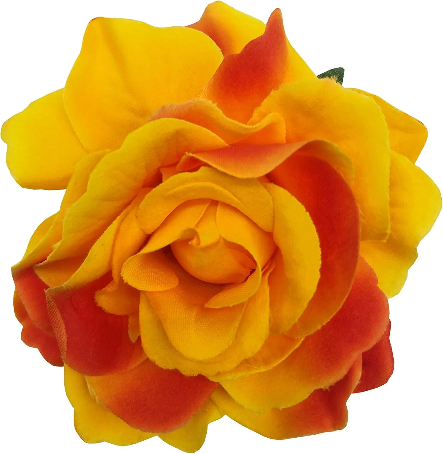 La Homein Sanrich 4pcs/Pack Fabric Rose Hair Flowers Clips Mexican Hair Flowers Hairpin Brooch Headpieces