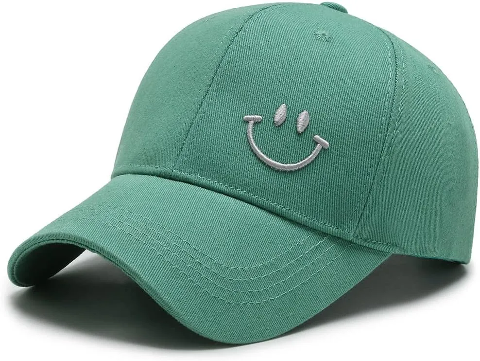 LOFAAC Unisex Graphic Baseball Cap Vintage Cotton Dad Hat Adjustable for Women Men Unstructured Face Embroidered Hat