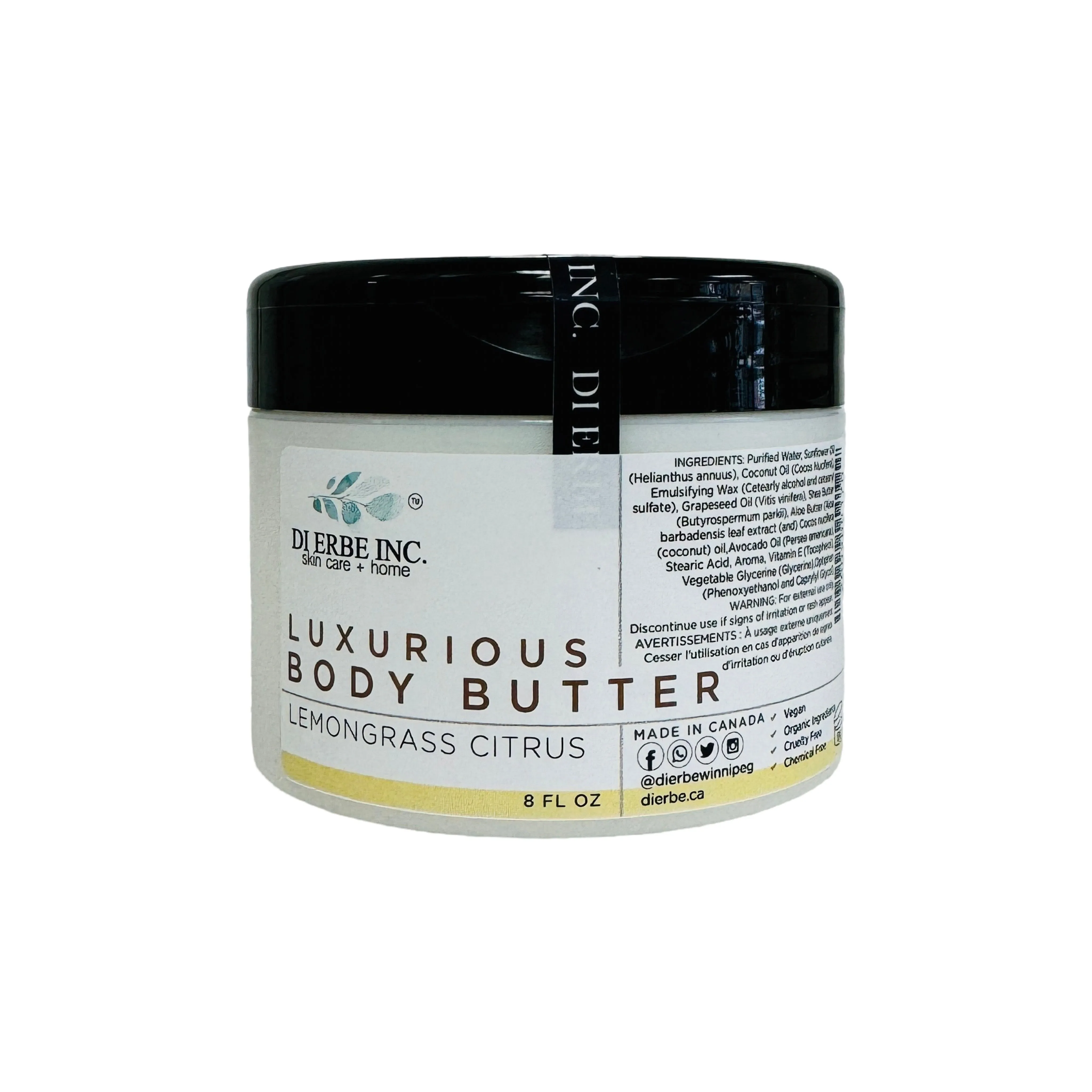Luxurious Lemongrass Citrus Body Butter