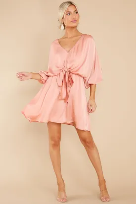 Luxurious Taste Rose Mauve Dress