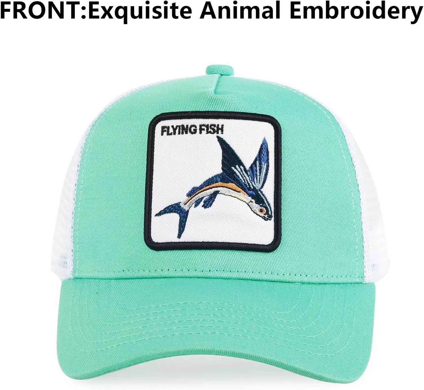 Mens Trucker Hats Mesh Snapback Animal Baseball Hats Unisex Running Sport Cap for Women Men