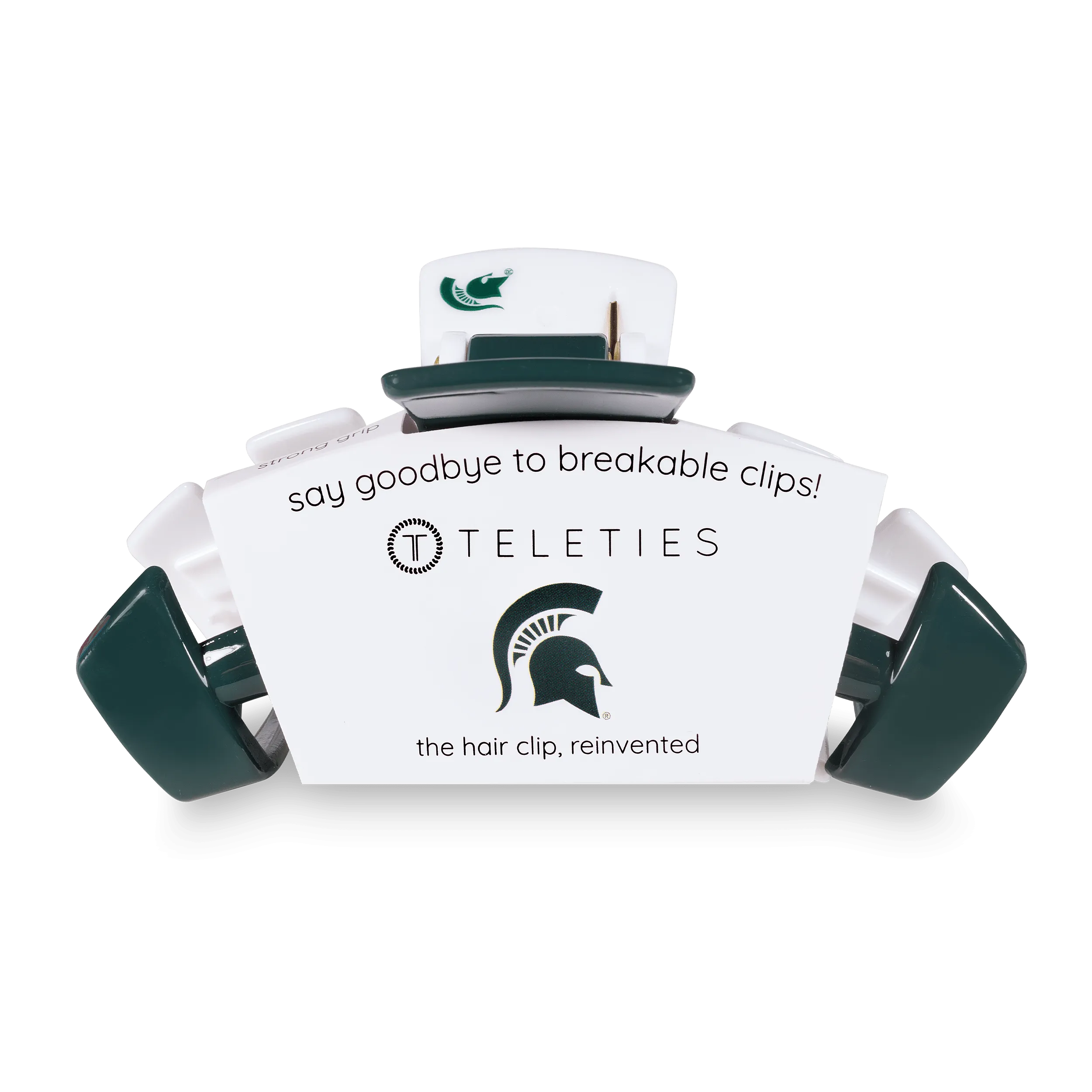 Michigan State University Large Hair Clip