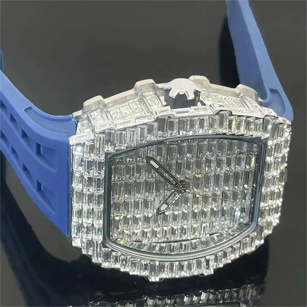 MISSFOX Tonneau Quartz Watch with Decorative Bezel