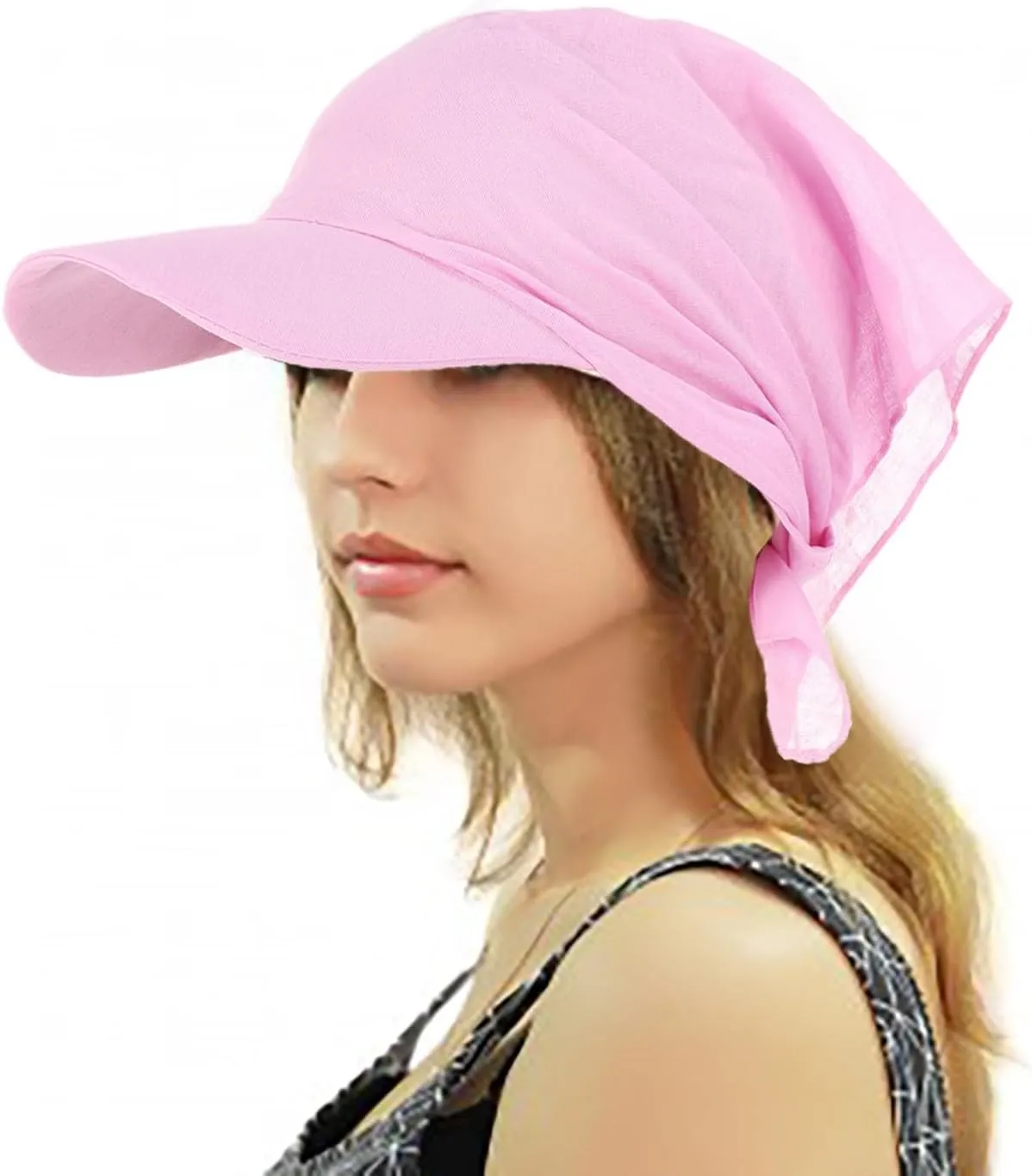 Pre Tied Head Scarves Slip On Chemo Beanie Hat Covers Cap for Women Bandana Hair Loss Headwear Beanie Hat