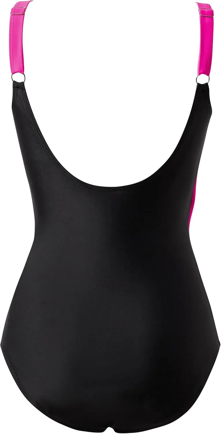 RXRXCOCO Womens One Piece Swimsuits Tummy Control Ruched Criss Cross Bathing Suits V Neck Slimming Swimwear