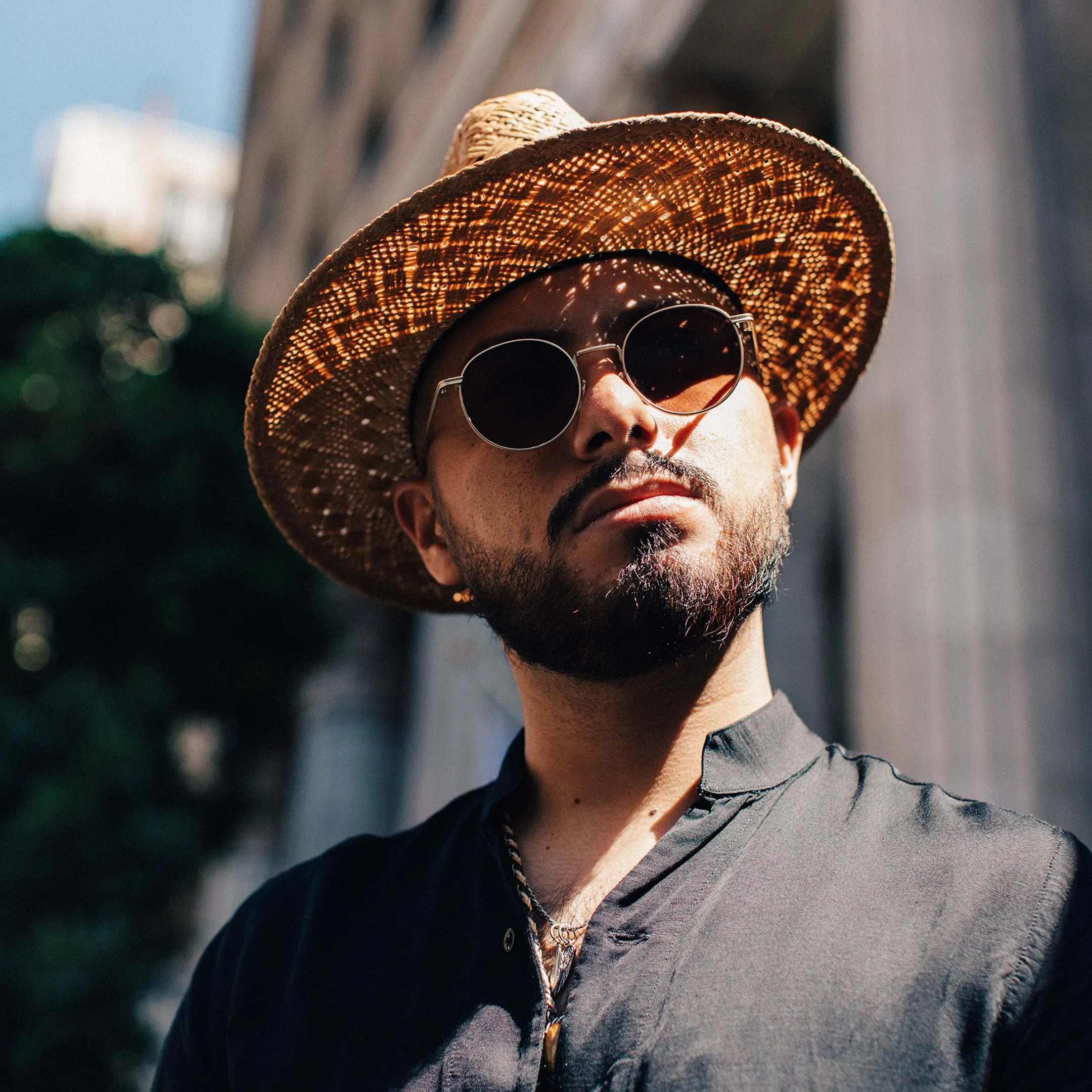 Stevie-B Caramel Straw Hat