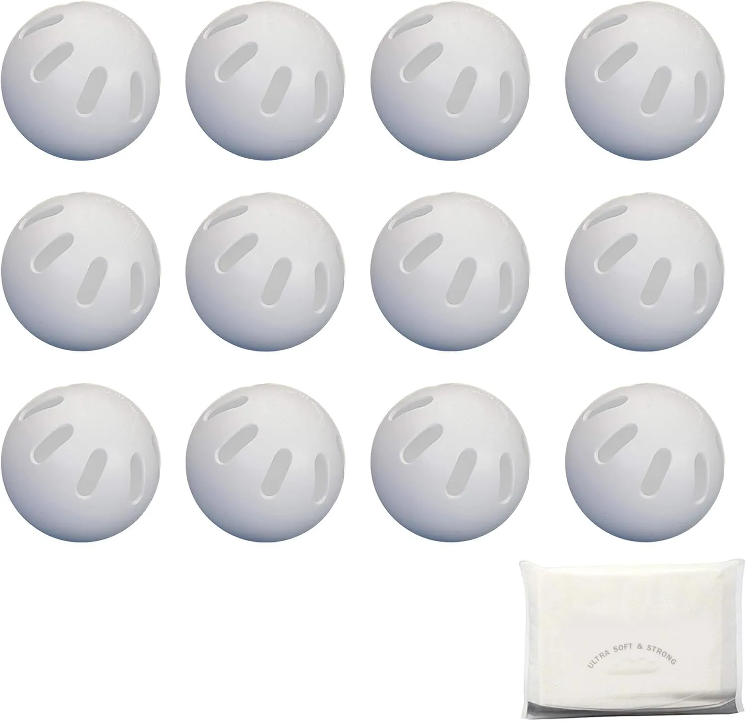 WIFFLE Ball Baseballs Official Size 12 Pack