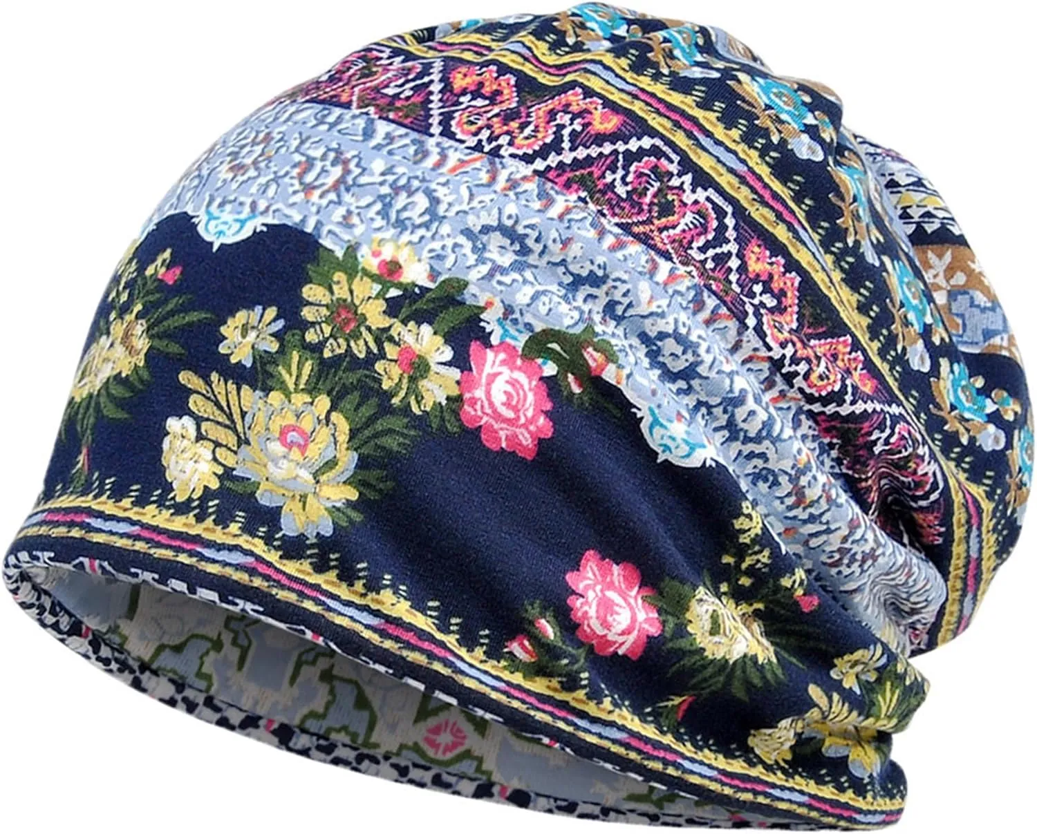 Women's Baggy Casual Chemo Beanie Hats Headwear Caps