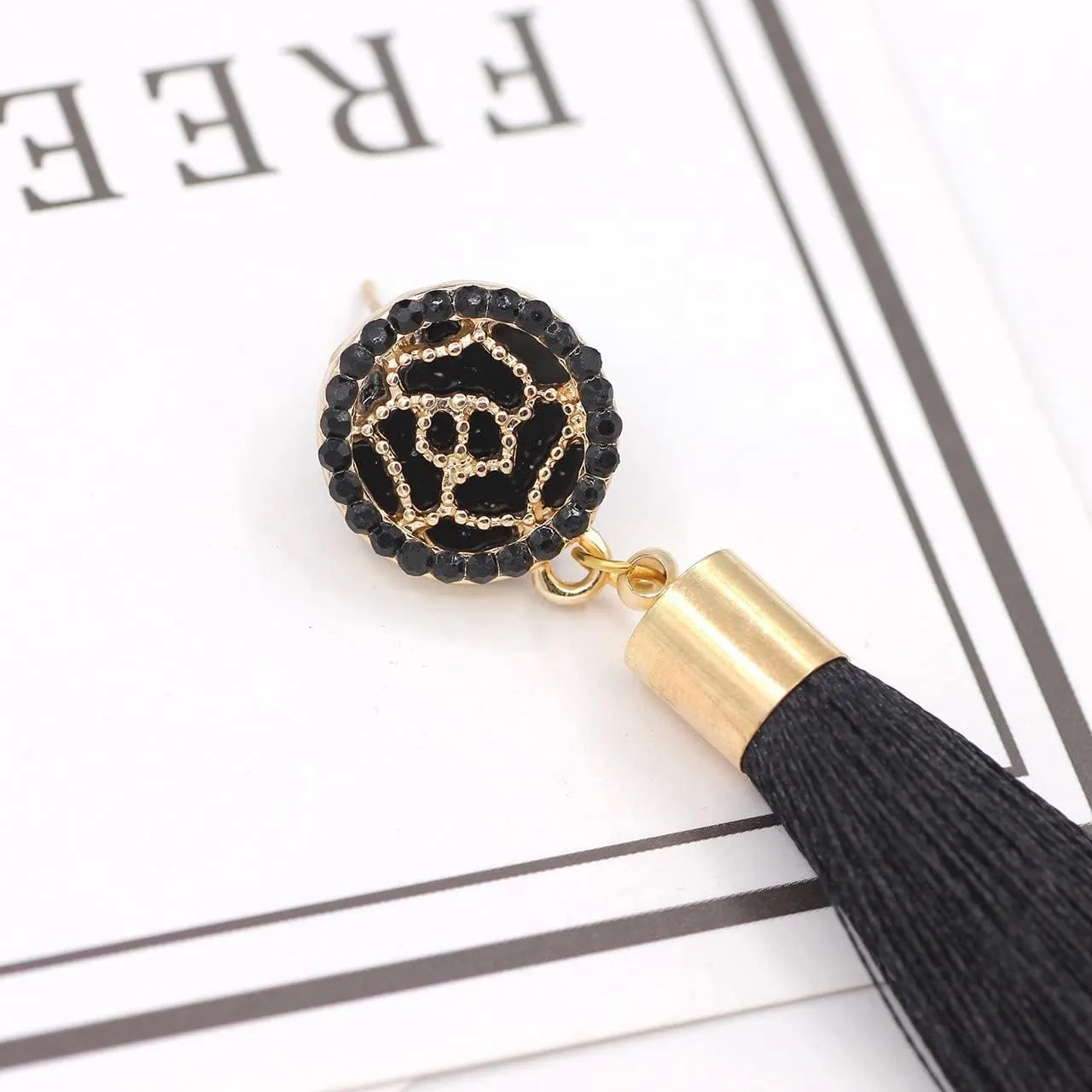 Zealmer Colorful Tassel Earrings For Women Bohemian Long Dangle Drop Statement Earrings Fashion Jewelry For Birthday Christmas Valentines Day Gift